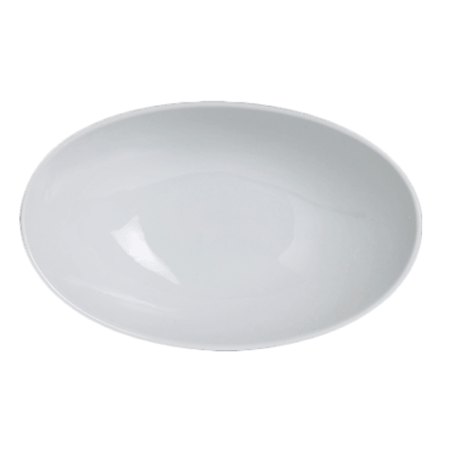 Steelite 6940E6022 Parliament Oval Bowl, 1-3/4oz, White