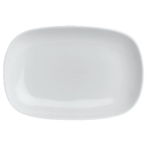 Steelite 6940E6043 Parliament Oval Tray, 7-1/4"X5-1/8", White