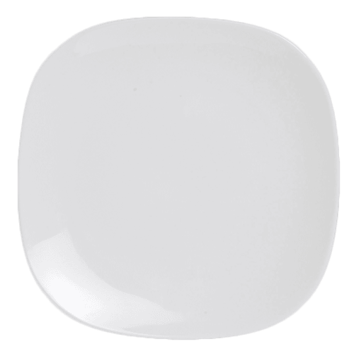 Steelite 6940E6046 Parliament Square Plate, 4-1/2", White