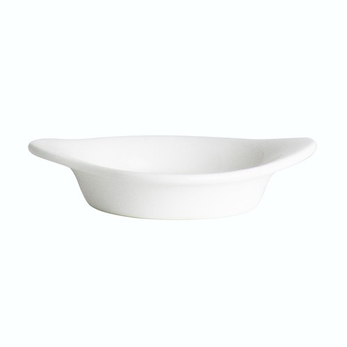 Steelite 6940E6106 Parliament Eared Tray, 3/4oz, White