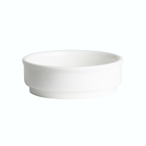 Steelite 6940E6110 Parliament Condiment Tray, 2-1/2oz, White