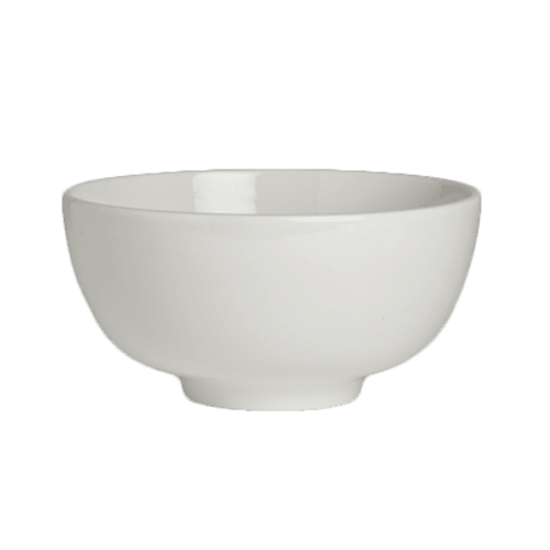 Steelite 6940E694 Pa Rollsiament Rice Bowl, 48oz, White (Case of 6)