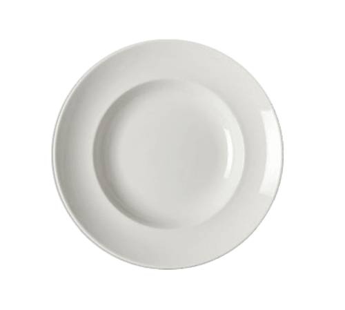 RAK CLDP26 Classic Gourmet 10-1/4" Round Deep Plate, Warm White