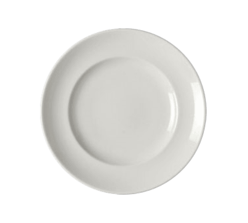 RAK CLFP21 Classic Gourmet 8-1/4" Round Flat Plate, Warm White (Case of 24)