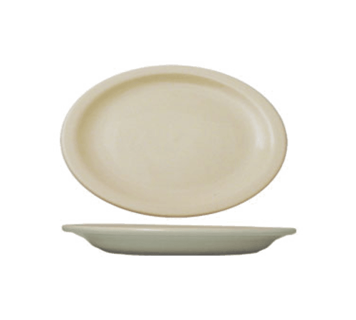 ITI VA-13 Valencia™ Oval Platter, 11-1/2"X9-1/4", American White