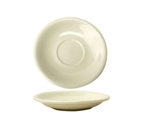 ITI VA-2 Valencia Saucer, 5-1/2", American White (Case of 36)