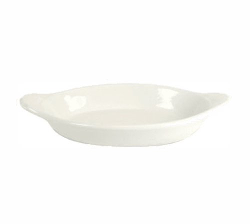 ITI WRO-8-EW Oval Welsh Rarebit, 8oz, European White (Case of 36)