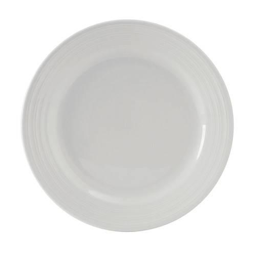 Tuxton FPA-090 Pacifica Plate, 9", Porcelain White