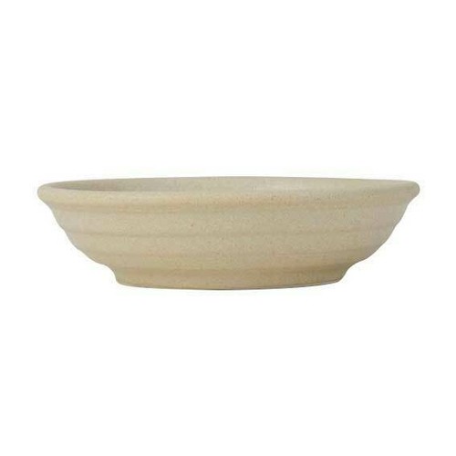 Tuxton VYD-041 Zion Fruit Dish, 3-1/2oz, 4-1/2", Matte Beige