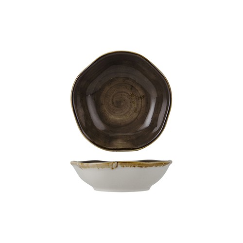 Tuxton GGM-060 Artisan Geode Fruit Dish, 5-1/2oz, Geode Mushroom