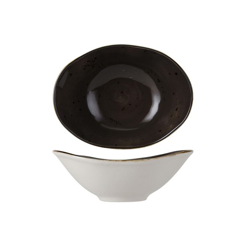 Tuxton GGM-403 Artisan Geode Capistrano Bowl, 20oz, Geode Mushroom