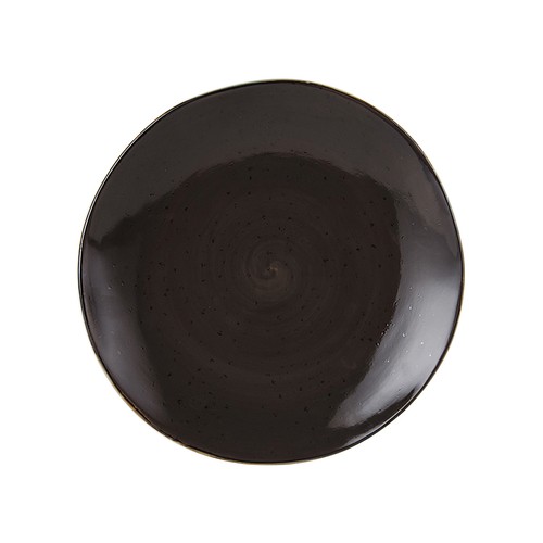 Tuxton GGM-008 Artisan Geode Plate, 11-5/8", Geode Mushroom
