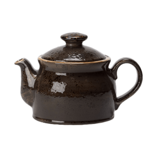 Steelite 11540367 Craft Club Teaspot w/ Lid , 15oz, Grey(Case of 6)
