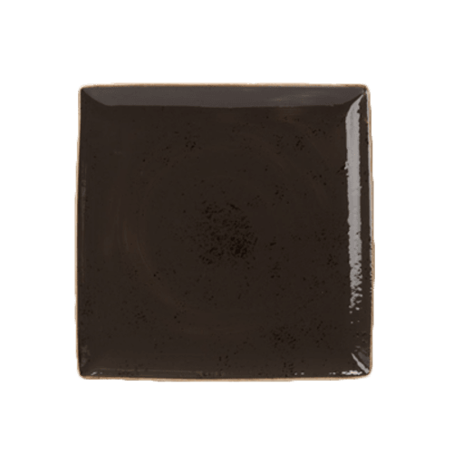 Steelite 11540553 Craft Square Platter, 10-1/2", Grey (Case of 6)