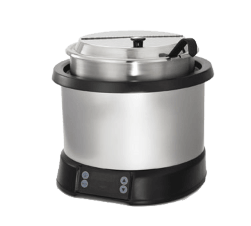 Vollrath 74110110 Mirage 11qt Induction Soup Rethermalizer, Natural & Black Finish