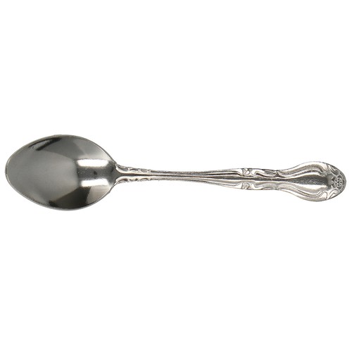 Steelite WL1129 Barclay Demitasse Spoon, 4-3/5", 18/0 Stainless Steel