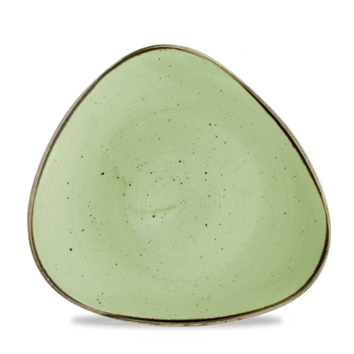 Churchill SSASTR9 1 Stonecast Lotus Plate, 9", Sage Green (Case of 12)