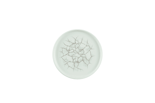Churchill KTAGWP211, Kintsugi Walled Plate, 8-2/3", Agate Grey (Case of 6)