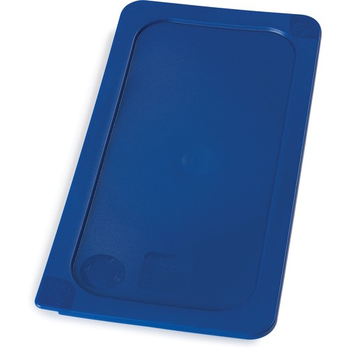 Carlisle 3058060 Smart Lid Food Pan Seal Lid, 1/3 Size, Blue