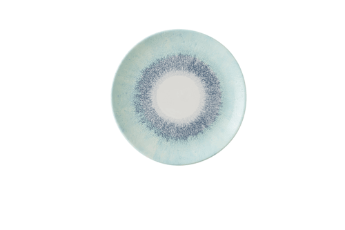 Churchill FSBLEV101, Coupe Plate, 10-1/4", Fusion Blue (Case of 12)