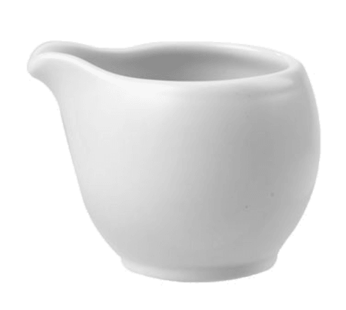 Churchill WH SJ2 1 Profile Jug w/out Handle, 2oz, White
