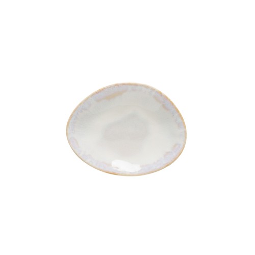 Costa Nova GOP111-SAL Brisa 4-1/2"X3-1/2" Tidbit Plate, Salt (Case of 6)