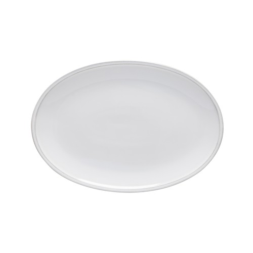 Costa Nova FIP332-WHI Frisco 13"X9" Oval Plate, White (Case of 6)