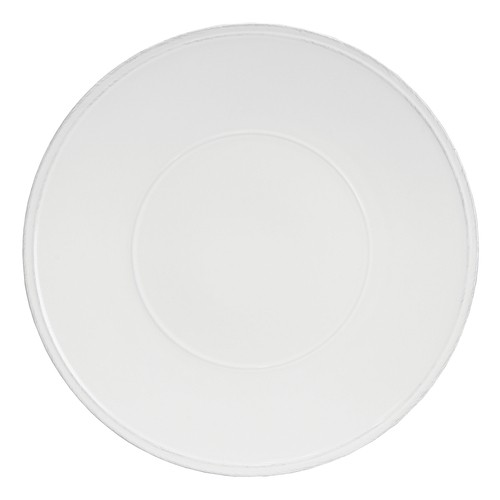 Costa Nova FIP343-WHI Frisco 13-1/2" Charger Plate/Platter, White (Case of 2)