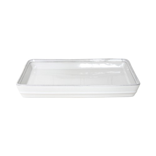 Costa Nova FIR252-WHI Frisco 10"X7-1/2" Small Tray, White (Case of 1)