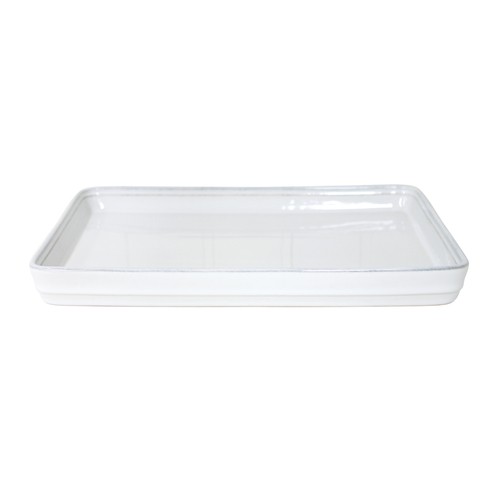 Costa Nova FIR303-WHI Frisco 12"X9" Medium Tray, White (Case of 1)