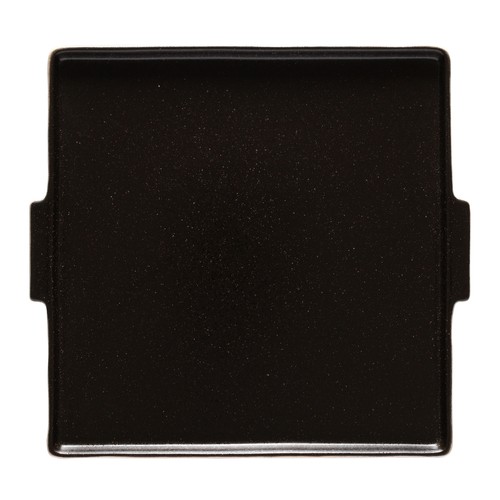 Costa Nova NRQ261-LTB Notos 10-1/4"X9-1/2" Plate/Tray, Latitude Black (Case of 6)