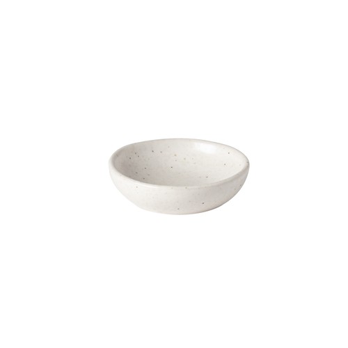 Costa Nova COD071-VAN Pacifica 1oz Butter Dish, Vanilla (Case of 6)