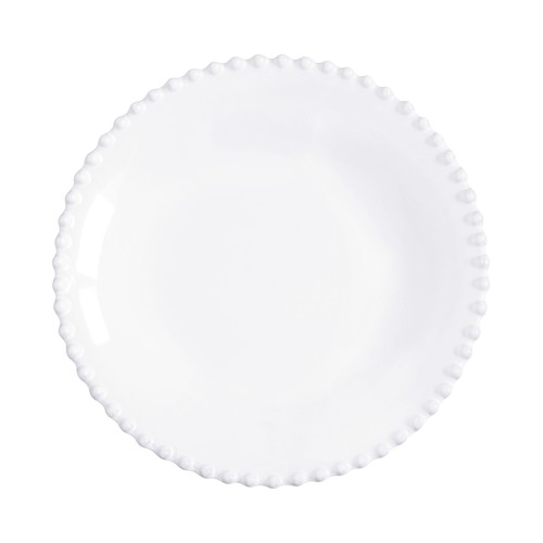 Costa Nova PEP241-WHI Pearl 21oz Soup/Pasta Plate, White (Case of 6)
