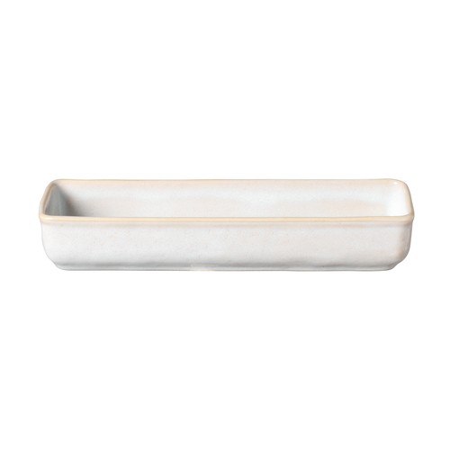 Costa Nova RTR271-BRA Roda 10-1/2"X3-1/2" Deep Rectangular Tray, Branca (Case of 1)