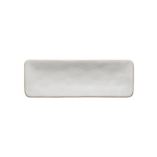 Costa Nova RTR283-BRA Roda 11"X3-3/4" Rectangular Tray, Branca (Case of 1)