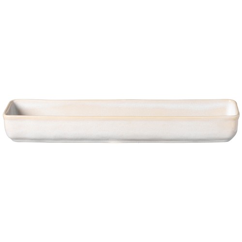 Costa Nova RTR361-BRA Roda 14"X3-1/2" Deep Rectangular Tray, Branca (Case of 1)