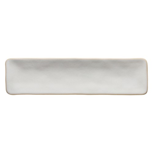 Costa Nova RTR371-BRA Roda 14-1/2"X3-3/4" Rectangular Tray, Branca (Case of 1)