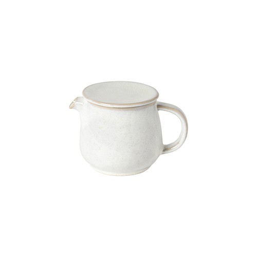Costa Nova RTX161-BRA Roda 17oz Tea Pot w/ Infuser, Branca (Case of 1)