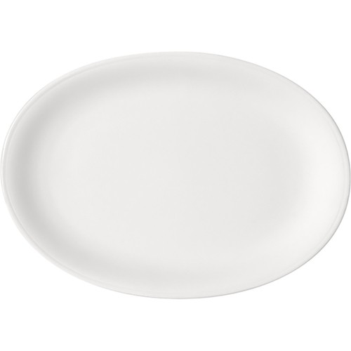 Bauscher 752229 Smart 11-2/5" Oval Coupe Platter, White