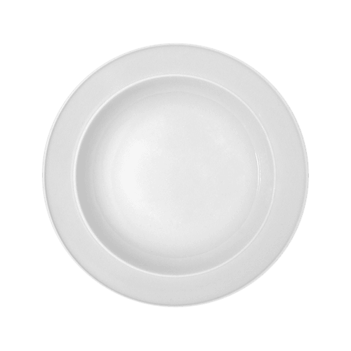 Bauscher 281929 Come4Table 16.9oz Plate/Pasta Bowl, White