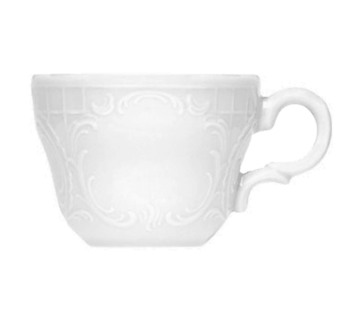 Bauscher 575259 Mozart 3.38oz Tall Cup, White