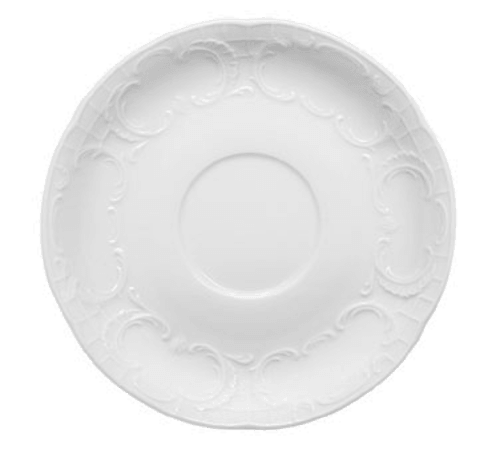 Bauscher 576909 Mozart 4.48" Demitasse Saucer, White