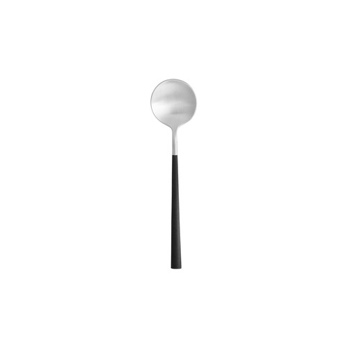 Costa Nova C20297-BLK Mito 9" Table Spoon, Black (Case of 12)