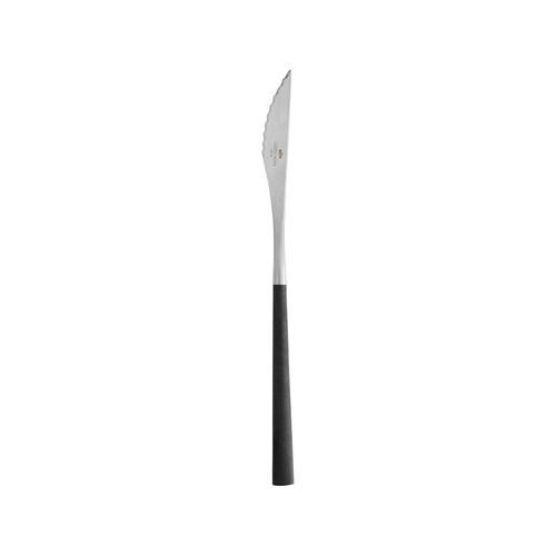 Costa Nova C20305-BLK Mito 9" Barbecue/Pizza Knife, Black (Case of 12)