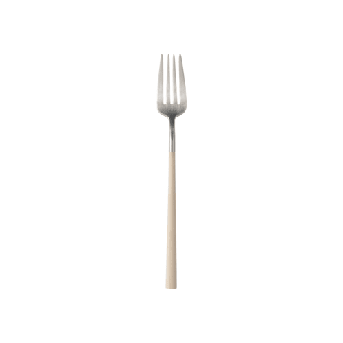 Costa Nova C20679-CRM Mito 8" Table Fork, Cru Cable (Case of 12)