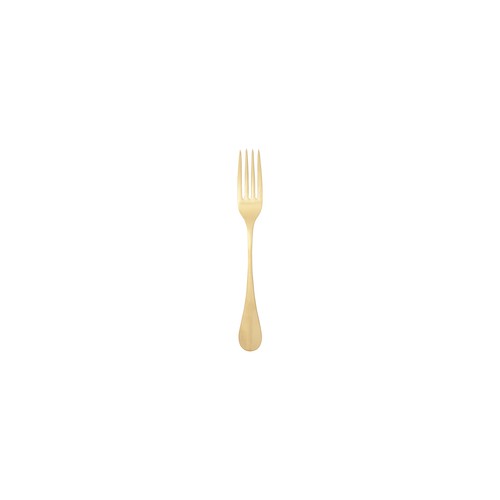Costa Nova C20370-GLD Nau 8" Table Fork, Gold (Case of 12)