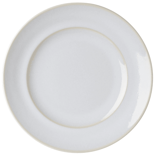 Mikasa 5308739 Homespun 11.4" Wide Rim Plate, Beige