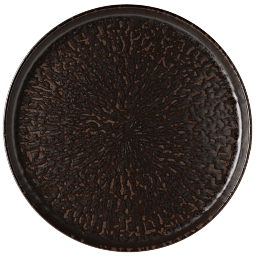 Mikasa 5308759 Sepia 11" Stoneware Coupe Plate, Brown