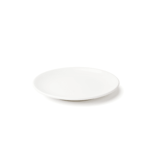 Browne Foodservice 5630162 Foundation Coupe Plate, 6.5", White