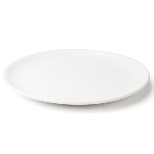 Browne Foodservice 5630168 Foundation Coupe Plate, 12", White